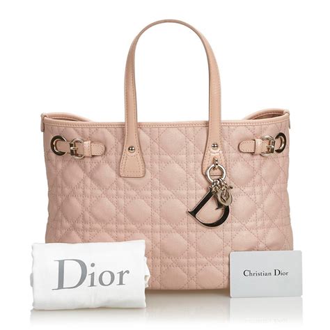 borsa dior panarea|Dior panarea leather handbag Dior Pink in Leather .